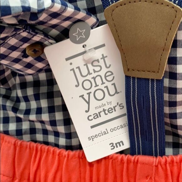 Just one you infant boy suspender outfit - Picture 8 of 8